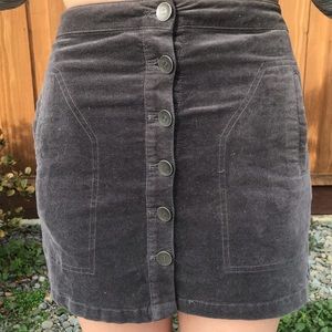 Forever 21 suede skirt
